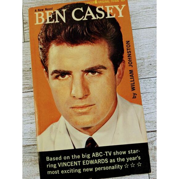 Vtg 1962 - Ben Casey - TV Tie In Paperback Book - William Johnston - Picture 12 of 13